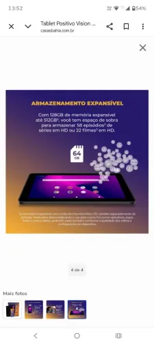 Tablet positivo infantil 