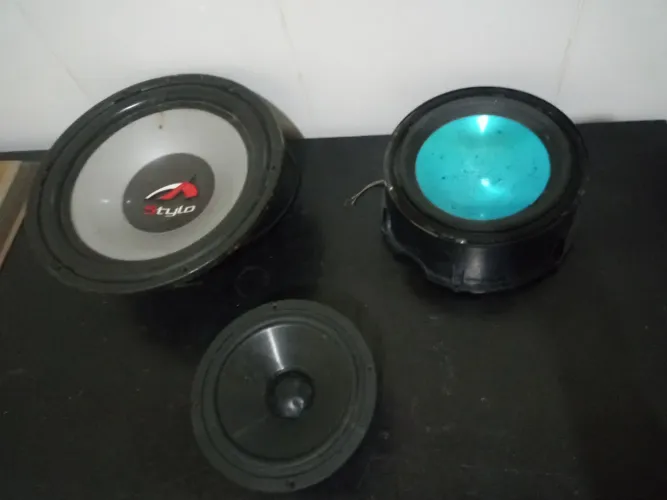 Alto Falante Hinor 12, Subwoofer LG 10 Barato