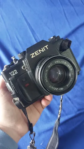 Câmera Zenit 122 + Lente Helios 44M-7 Original