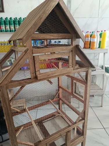 Viveiro para pássaros