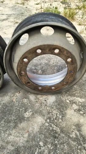 Rodas de ferro aro 22,5 x 8,25 10 furos <br>4 peças<br><br>Valor: R$???