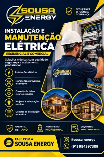 Eletricista residencial e Predial