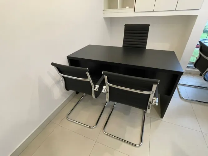 MESA DE ESCRITORIO 1.50x0.60 tampo 25MM LOJA IKONOFFICE 