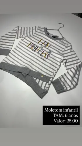 Moletom infantil 