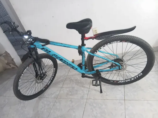 Bike aro 29 alfamec azul revisada troco num PS3 (Aceito trocas)