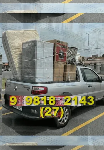 Frete! Mudança + Transporte de Cargas _ rápido e seguro para sua casa!