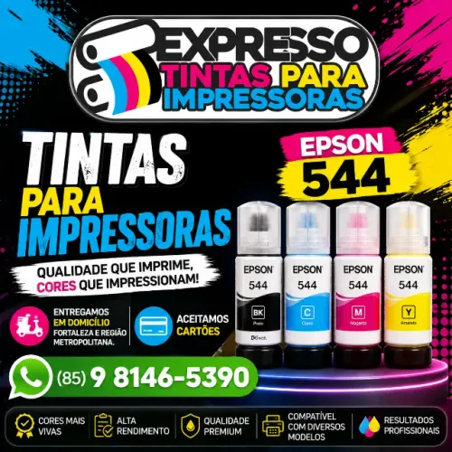 Tinta Epson L3250 L3150 Tinta Epson 544 Promoção. Fale Conosco. Fazemos Entregas.