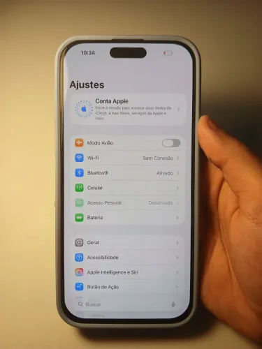 Iphone 16 pro max 256gb dual sim 100% icloud trancado