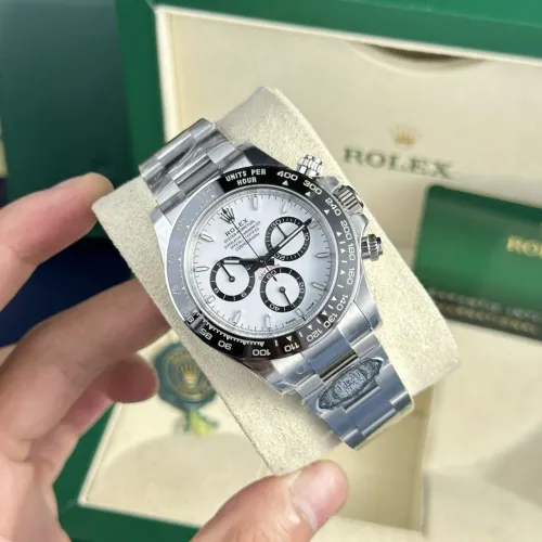Relógio super c rolex Daytona panda 4131 clean factory novo