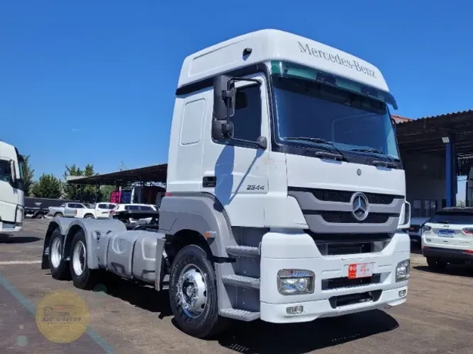 Mercedes Benz Axor 2544 6x2 Ano 2013/13 Teto Alto Automático