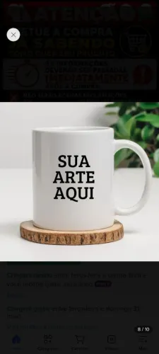 Canecas personalizadas branca