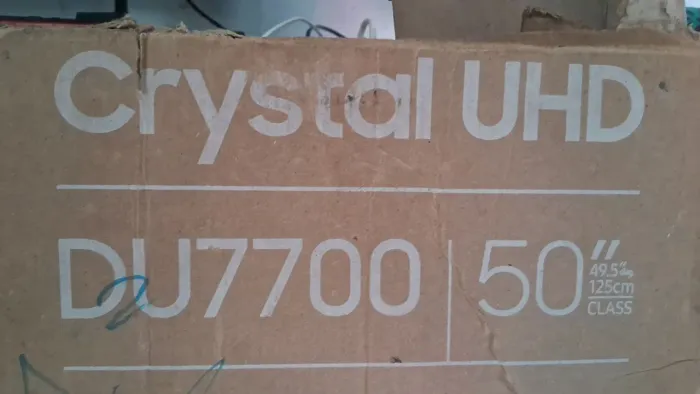 Sucata Smart TV Samsung Crystal 4K 50" DU7700 - Apenas Peças / Tela Quebrada