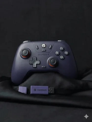 Controle GameSir T4 Nova Sem Fio - Hall Effect (Anti-Drift) - PC/Switch/Celular
