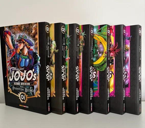 Jojo's Bizarre Adventure - Parte 1 e 2 completas - Phantom Blood & Battle Tendency
