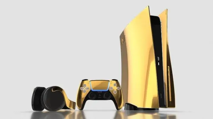 PS5 dourado