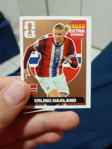 Figurinha legend bronze do halland, álbum 2026