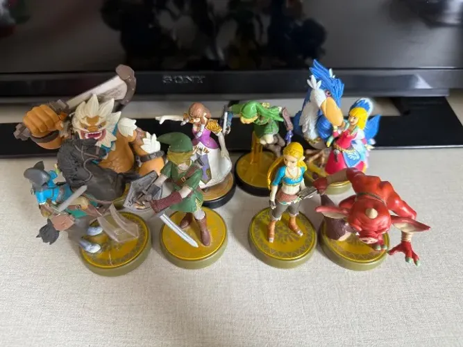Amiibos Zelda Nintendo originais
