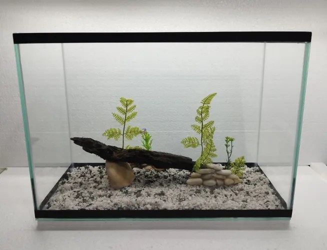 Aquário ( novo)50 cm comprimtento 40 litros.