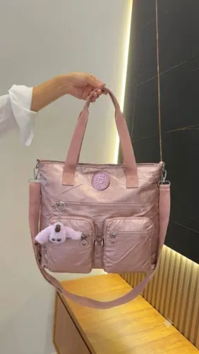 Bolsa tote universitária