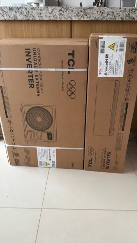 Ar condicionado inverter 12 mil Btu lacrado TCL