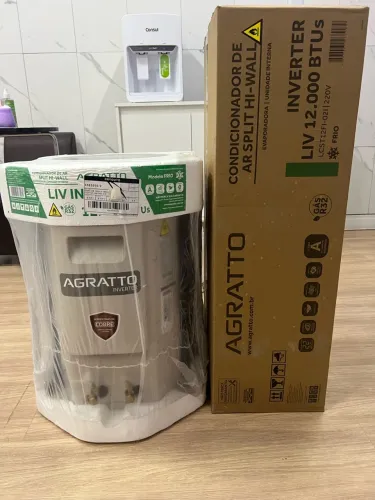 Vendo ar-condicionado novo lacrado inverte lacrado 12.000