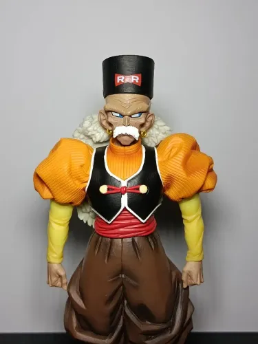 Action Figure Android 20 (Dr. Gero) Dragon Ball Z 26cm em PVC - Colecionável Premium