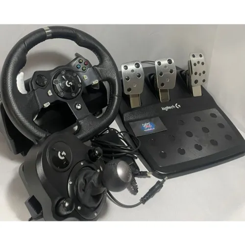 Volante logitech g920 + câmbio logitech