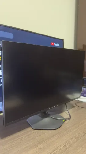 Monitor Alienware 27 Polegadas 4K com resolução dupla nativa AW2725QF 4k 180hz  1080 360hz