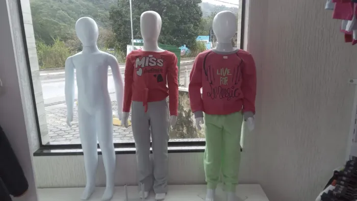 Manequim Infantil Unissex Branco (Veste até 6 anos) - R$ 90 cada
