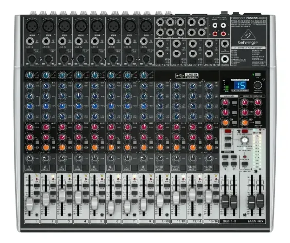 Mesa De Som Behringer X2222USB Xenyx de mistura