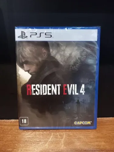 JOGO RESIDENT EVIL 4 REMAKE PS5 LACRADO BR ORIGINAL