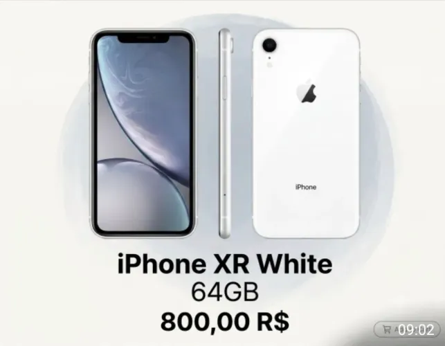 Iphone xr white 64gb