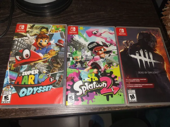 Lote de jogos Nintendo Switch