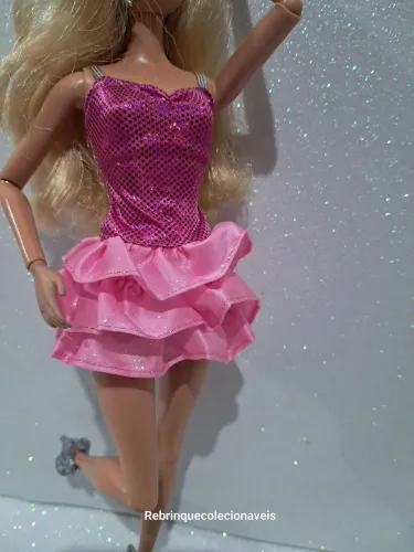 Vestido Boneca Barbie Dreamhouse ( Novo)