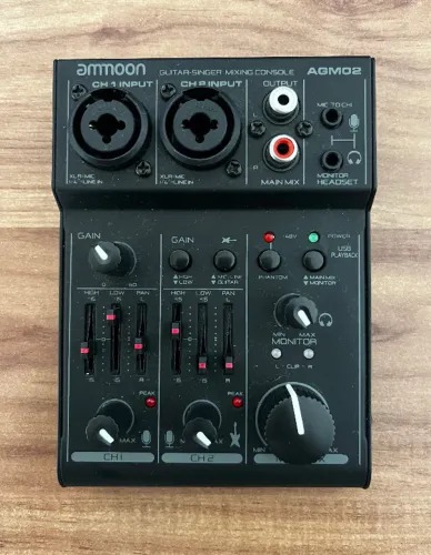 interface mesa de som ammoon afm02