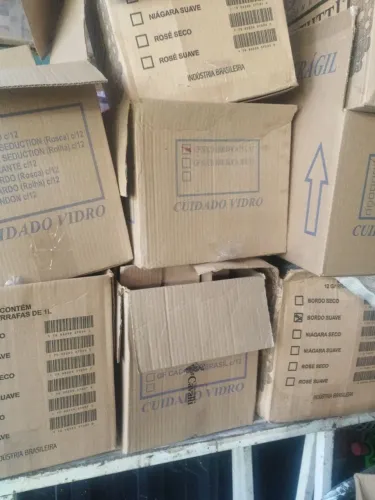 Caixa de papelão para mudança 3,50 cada