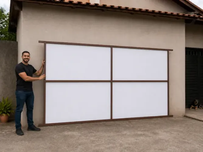 Estrutura Pronta para Outdoor, Placa ou Fachada Comercial | Ferro Reforçado 5,20m