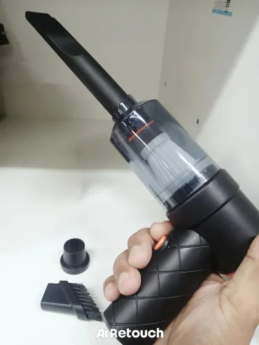 Aspirador e soprador de pó portátil recarregavel