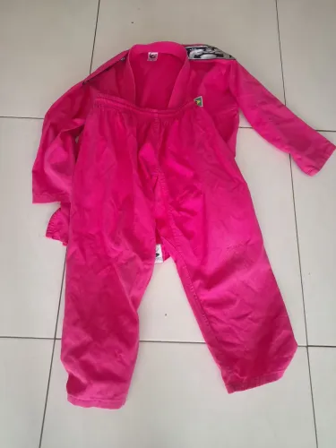 Kimono Infantil Dragão M3 Rosa Judô/ Jiu Jitsu