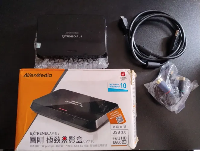 Placa de Captura AVerMedia ExtremeCap U3 CV710 USB 3.0 Full HD 1080p60