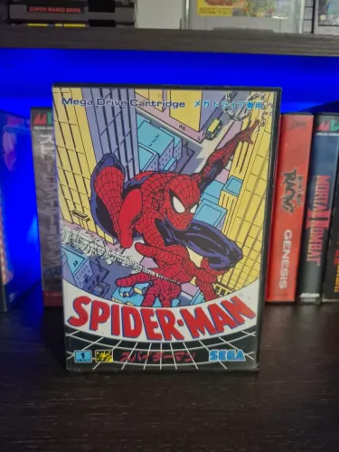 Jogo homem aranha mega drive cib