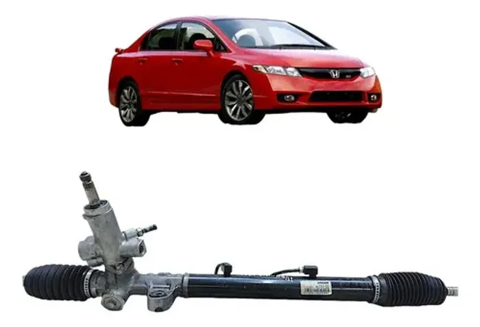 Caixa De Direção Honda Civic New 2007 A 2011