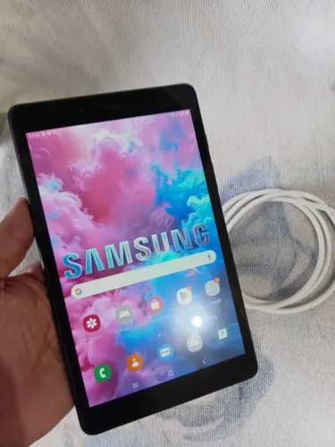 Tablet Samsung tab A + caixa 32 gbs