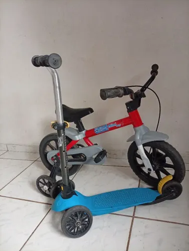 Bicicleta e Patinete Infantil