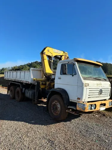 VW 24.220 Traçado 6x4 + Munck Luna ALG 36.5 Ton + Caçamba Basculante ? 100% legalizado