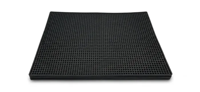 16 tapetes escorredor PVC grande (45cm x 30cm) porta copos/pratos barmen