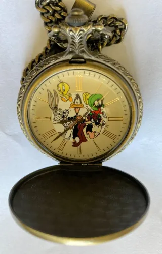 RELOGIO DE BOLSO LOONEY TUNES