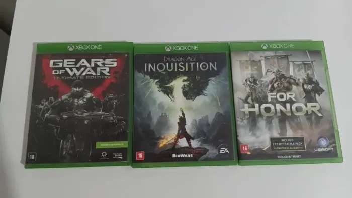 3 jogos Xbox One