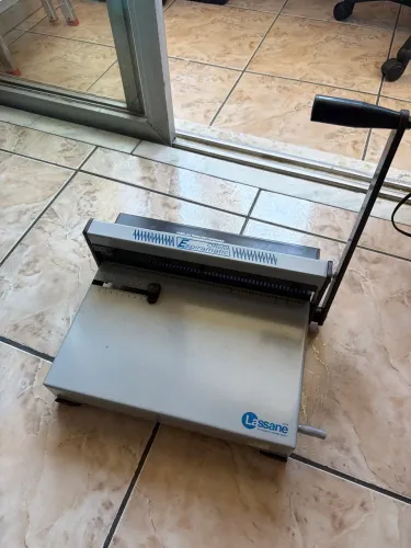 Encadernadora Lassane Espiramatic Ofício + Brinde 