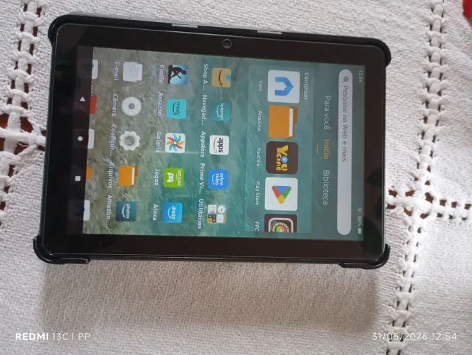 Tablet Fire HD 8 2020 32GB Preto